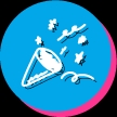 Party Blue